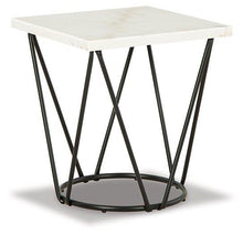 Load image into Gallery viewer, Vancent White/Black End Table image
