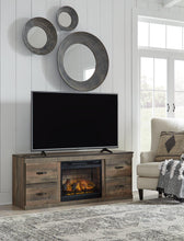 Load image into Gallery viewer, Trinell TV Stand with Electric Fireplace image
