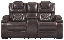 Load image into Gallery viewer, Warnerton - Pwr Rec Loveseat/con/adj Hdrst image
