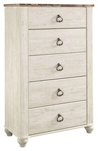 Load image into Gallery viewer, Willowton - Five Drawer Chest image
