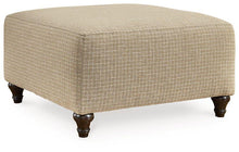 Load image into Gallery viewer, Valerani Sandstone Oversized Accent Ottoman image
