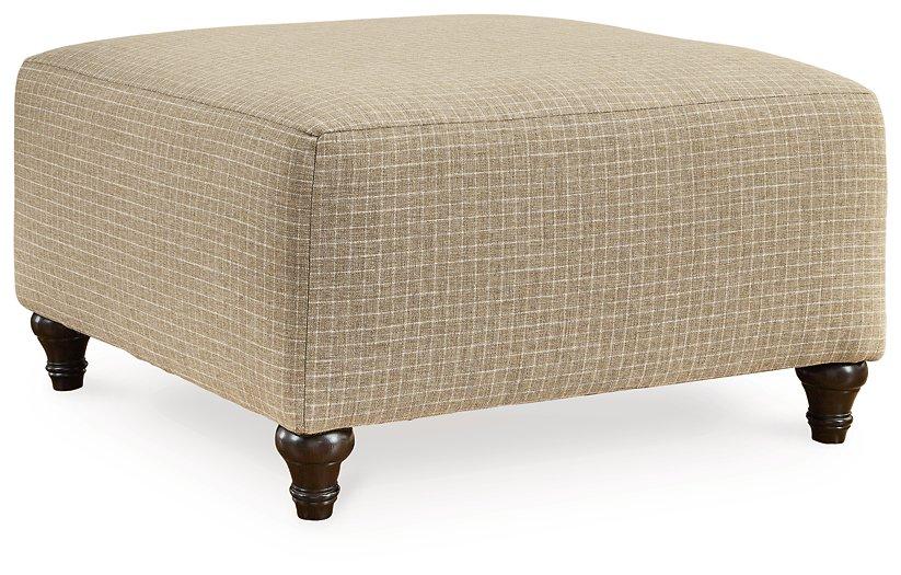 Valerani Sandstone Oversized Accent Ottoman image