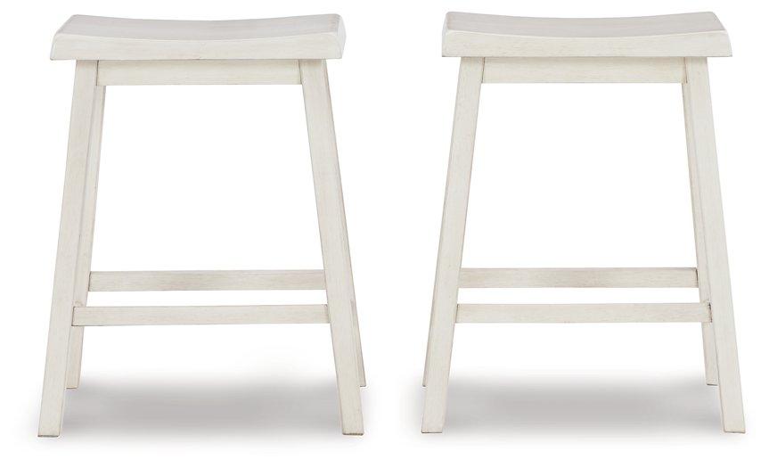 Stuven White Counter Height Stool image