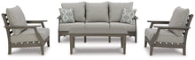 Load image into Gallery viewer, Visola 4-Piece Outdoor Sofa Conversation Set image
