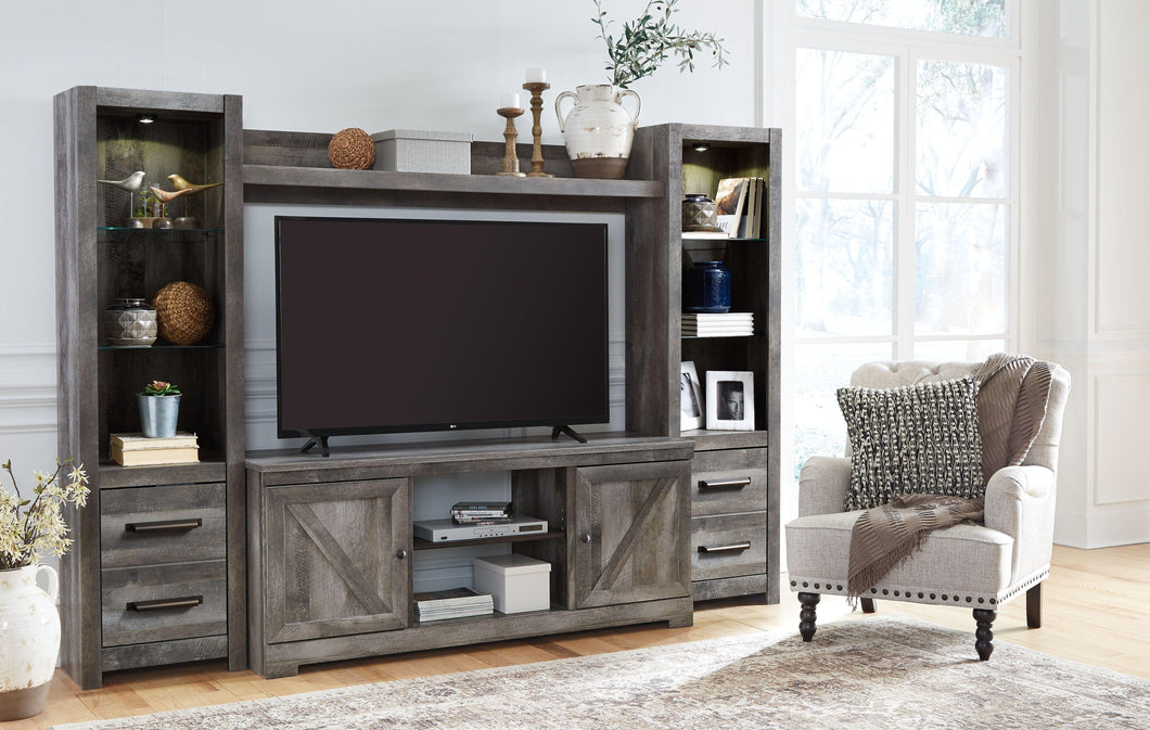 Wynnlow - 4 Pc. - Entertainment Center - 63