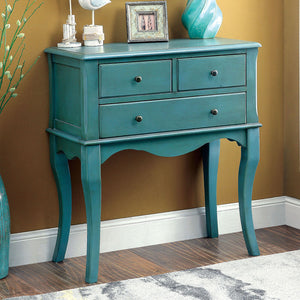 SIAN Antique Teal Hallway Cabinet