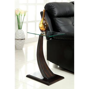 VALON Dark Walnut Side Table