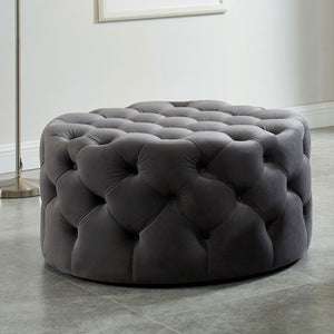 Alina Gray Ottoman