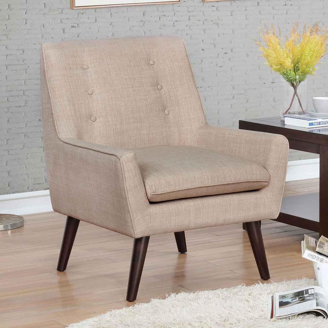 Ellery Beige Accent Chair