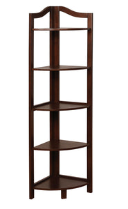 Alyssa Espresso Ladder Shelf