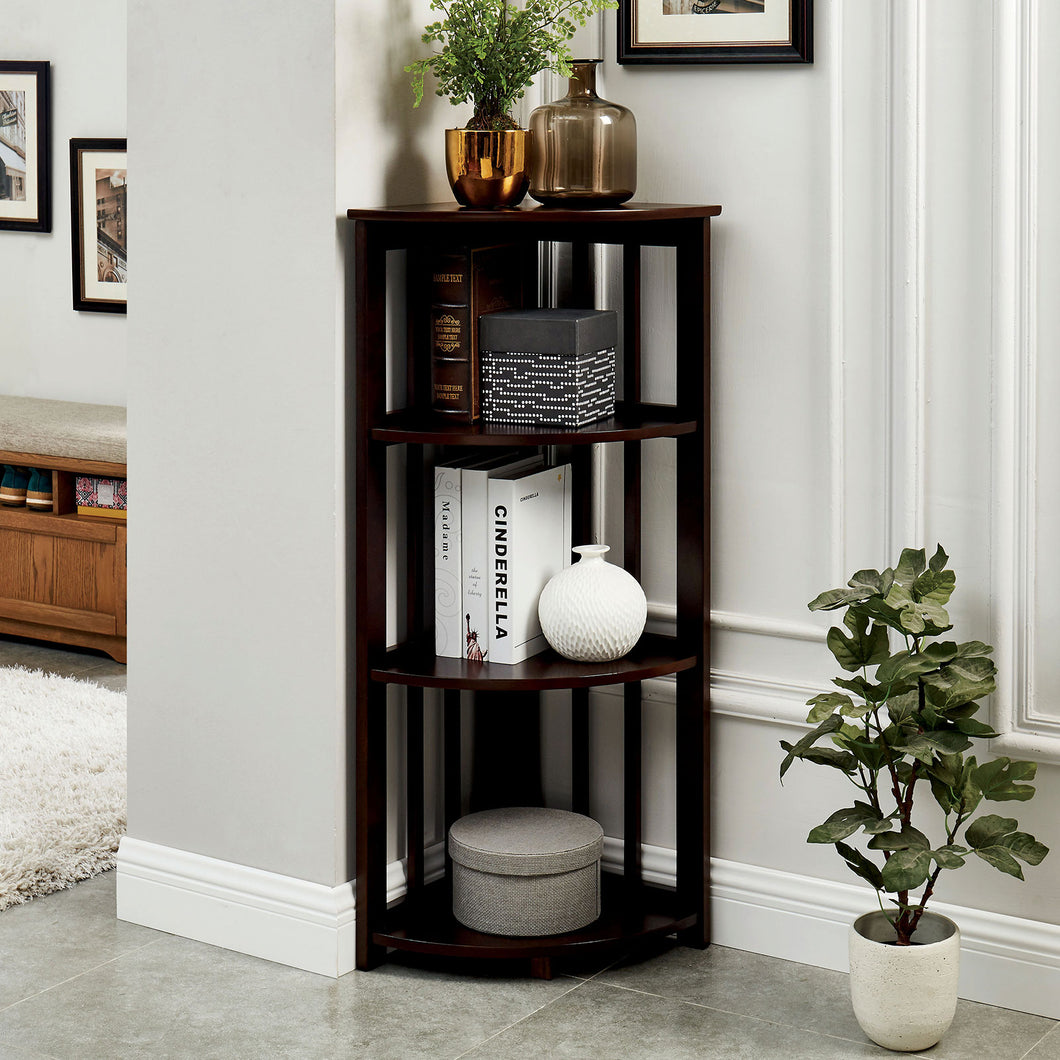 Gerraghty Dark Walnut Corner Cabinet