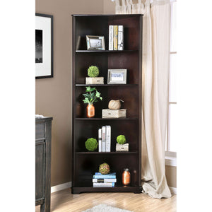 Rockwall Dark Walnut Bookshelf