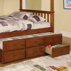 University I Oak Trundle w/ 3 Drawers