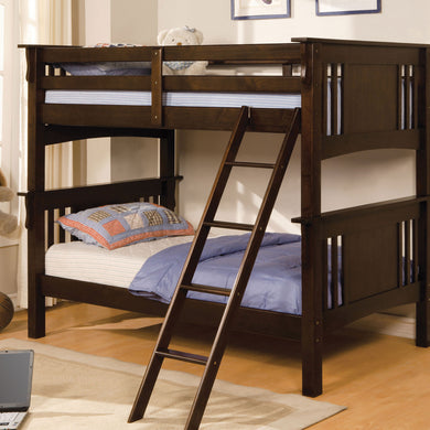 Spring Creek Dark Walnut Twin/Twin Bunk Bed image