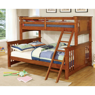 SPRING CREEK Oak Twin XL/Queen Bunk Bed image