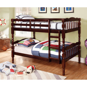 Catalina Dark Walnut Twin/Twin Bunk Bed