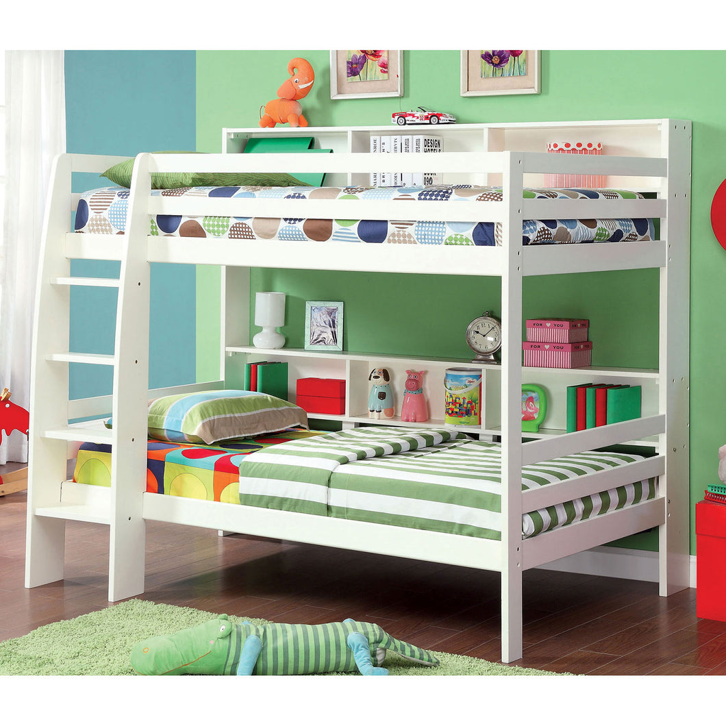 Camino White Twin/Twin Bunk Bed