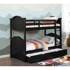 Hermine Black Twin/Twin Bunk Bed