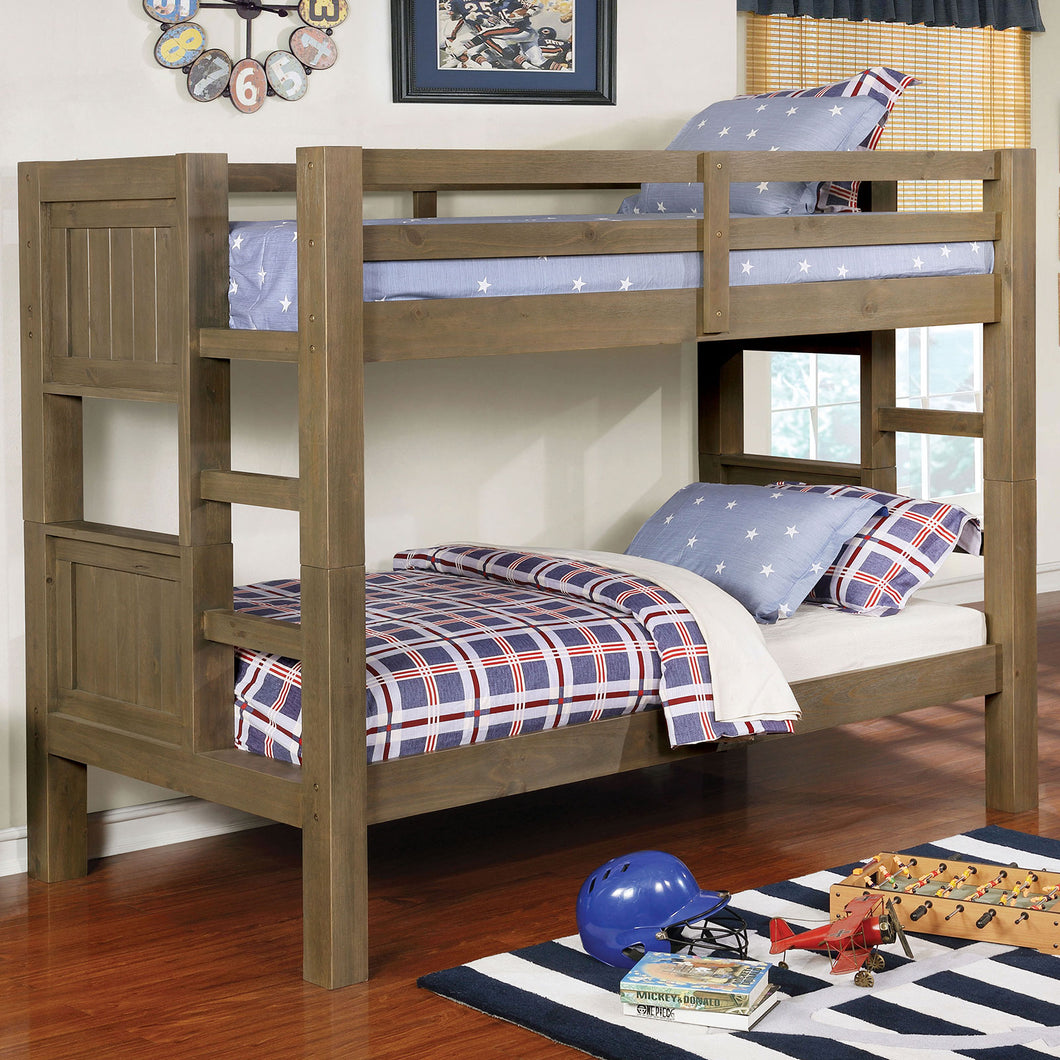 Kindred Gray Twin/Twin Bunk Bed