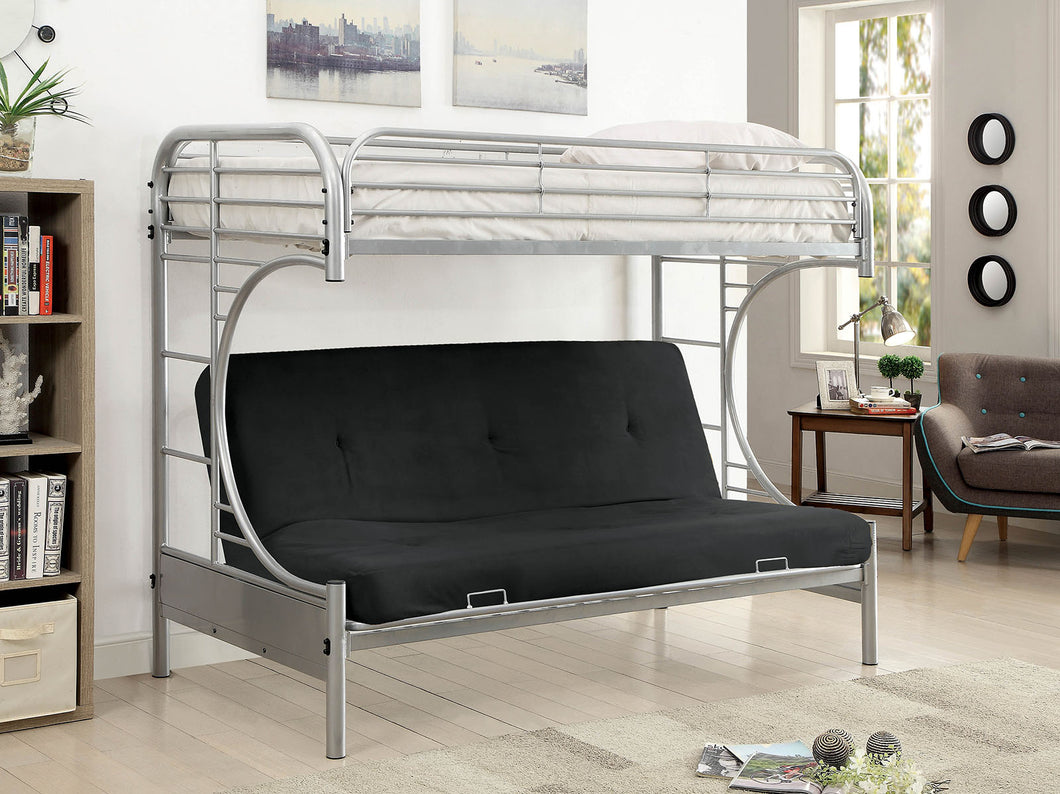 Alanna Silver Metal Bunk Bed