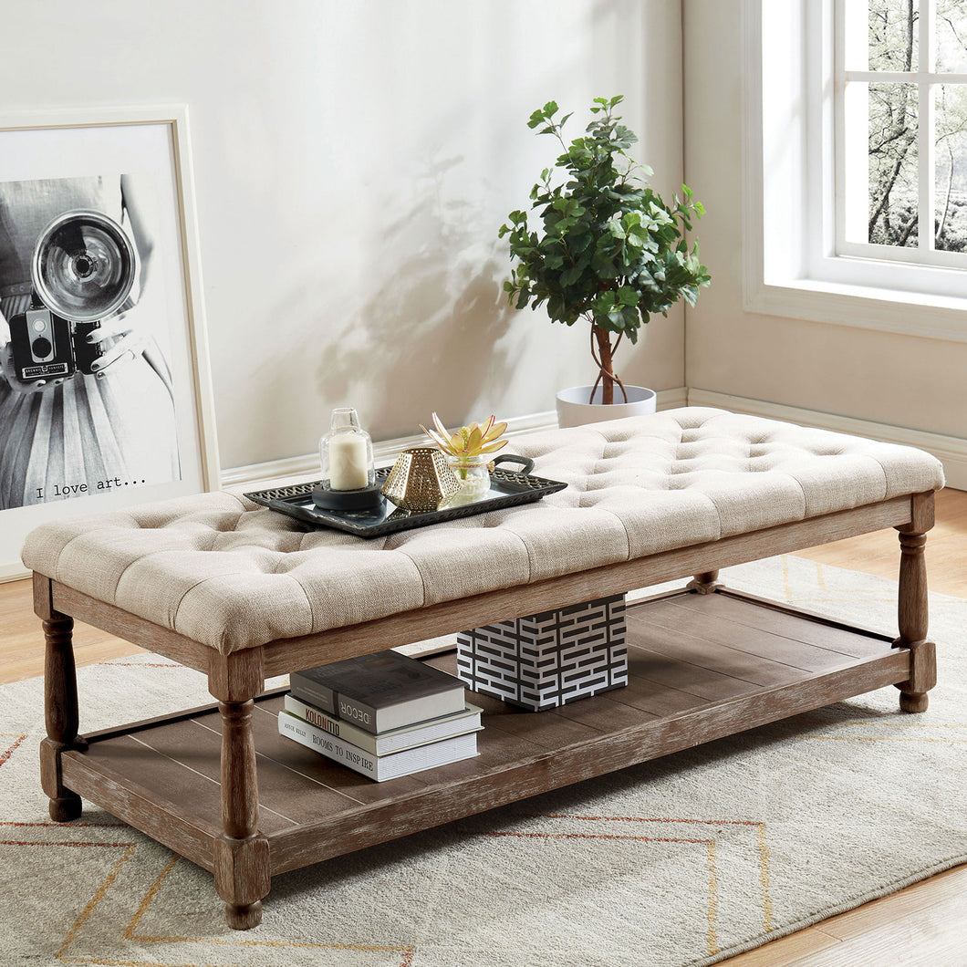 Tanya Beige Bench