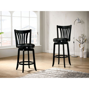 Clusky Black 24" Barstool