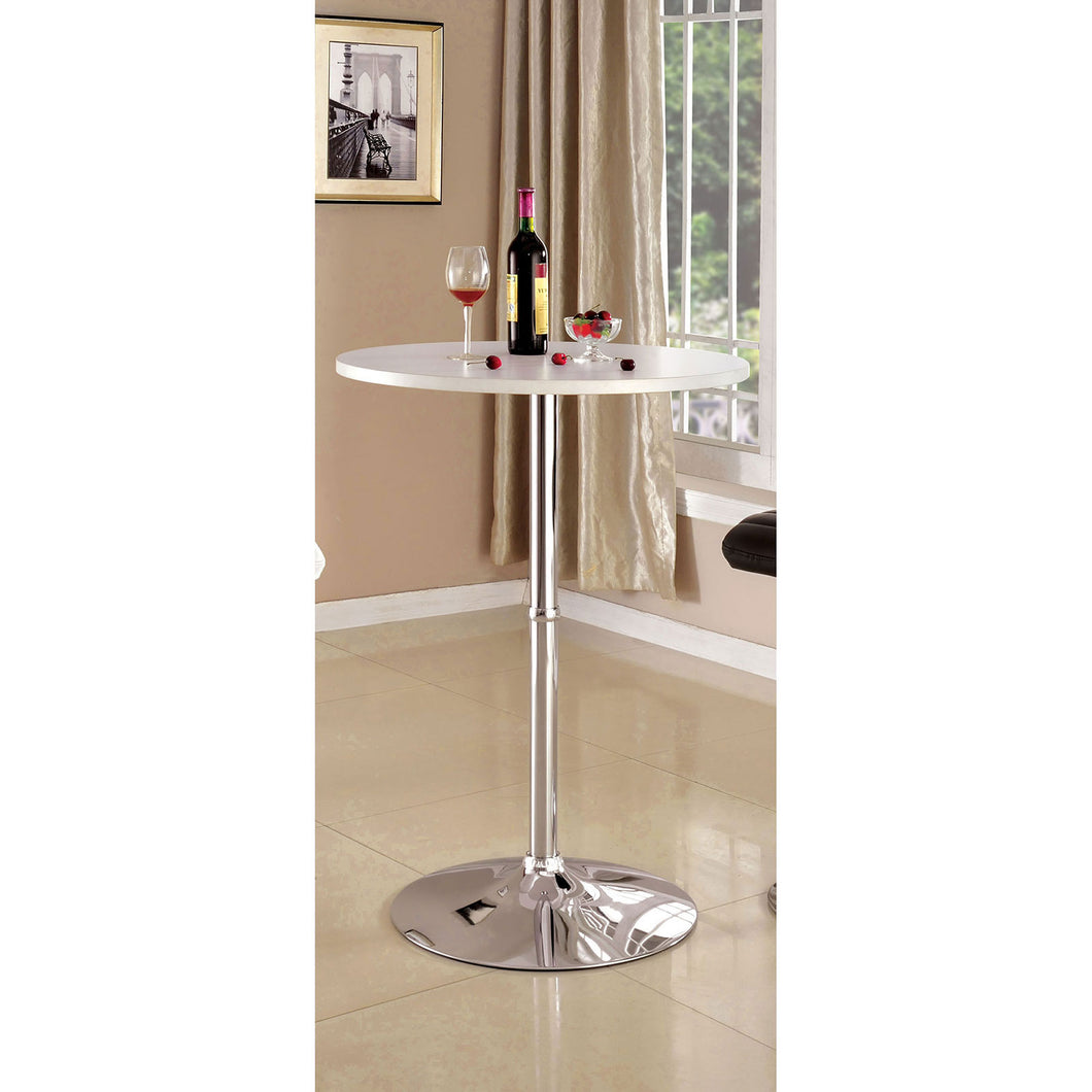 NESSA White Bar Table