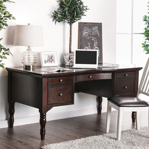 Lewis Dark Walnut Desk