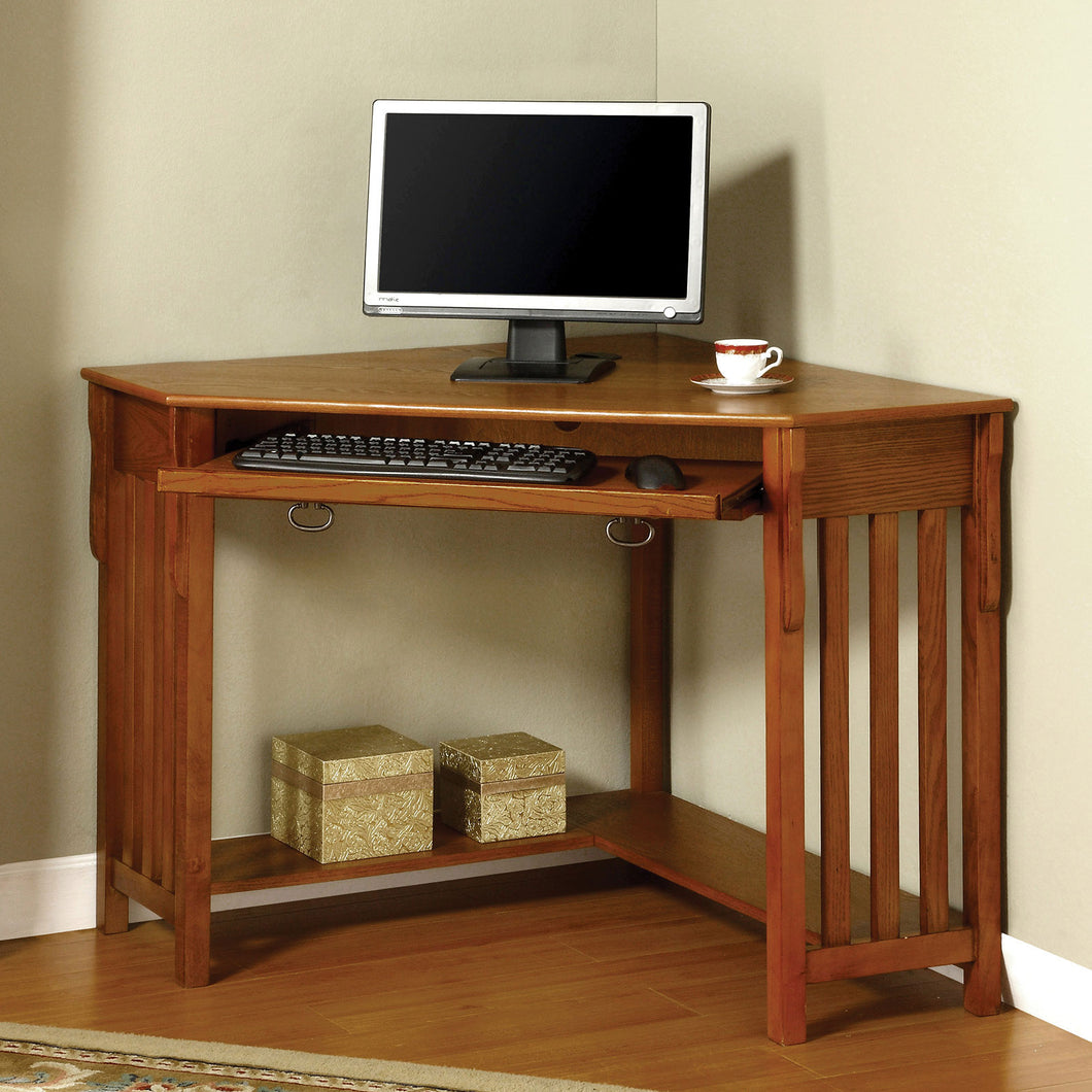 Toledo Medium Oak Corner Desk