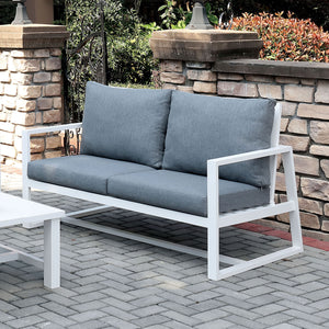 India Gray Love Seat