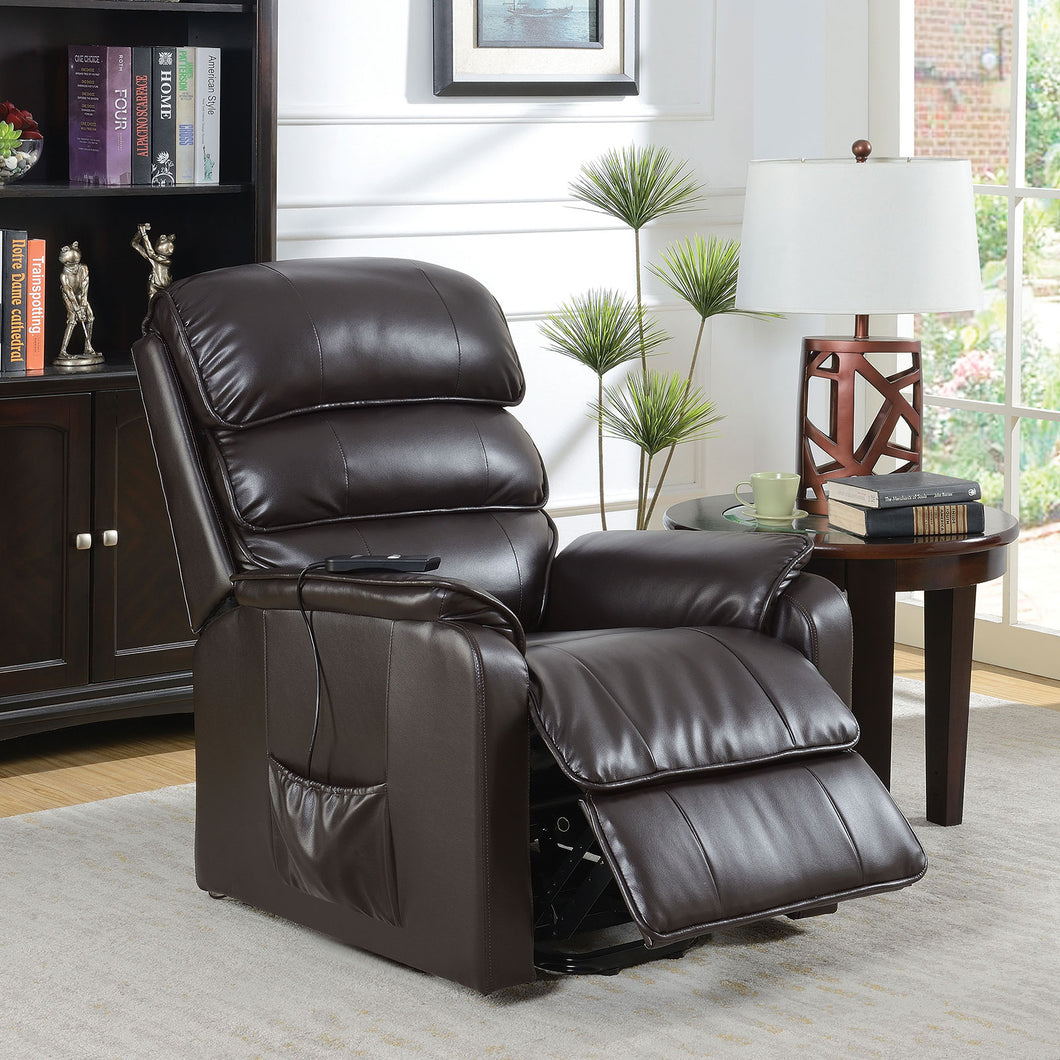 Flip Dark Brown Recliner