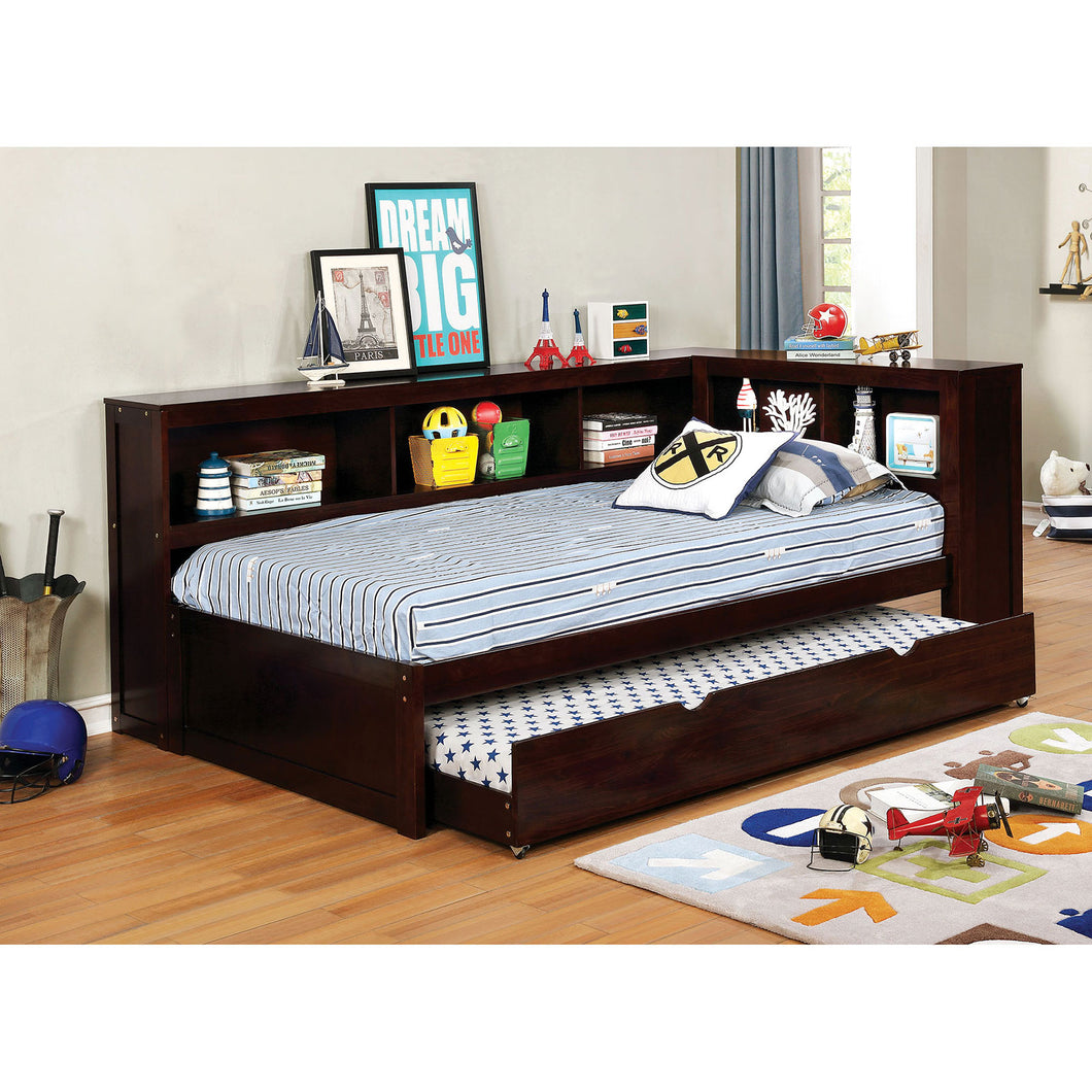 Frankie Espresso Full Daybed w/ Trundle