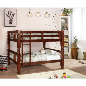 Carolina Cherry Twin/Twin Bunk Bed, Cherry