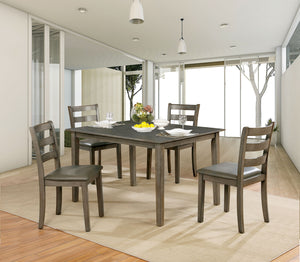 Marcelle Gray Dining Table Set