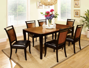 Salida I Espresso/Black Dining Table