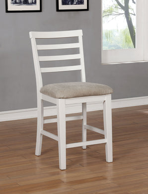 Kiana White Counter Ht. Side Chair (2/CTN) image