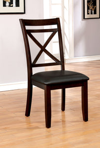 Jolie Dark Cherry Side Chair (2/CTN)