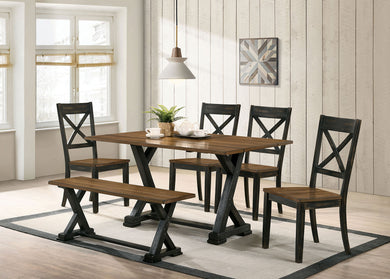 YENSLEY Dining Table w/ 2 x 9