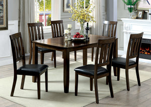 Chandler Dark Oak 7 Pc. Dining Table Set