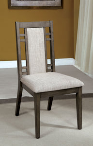 ERIS I Weathered Gray Side Chair (2/CTN)