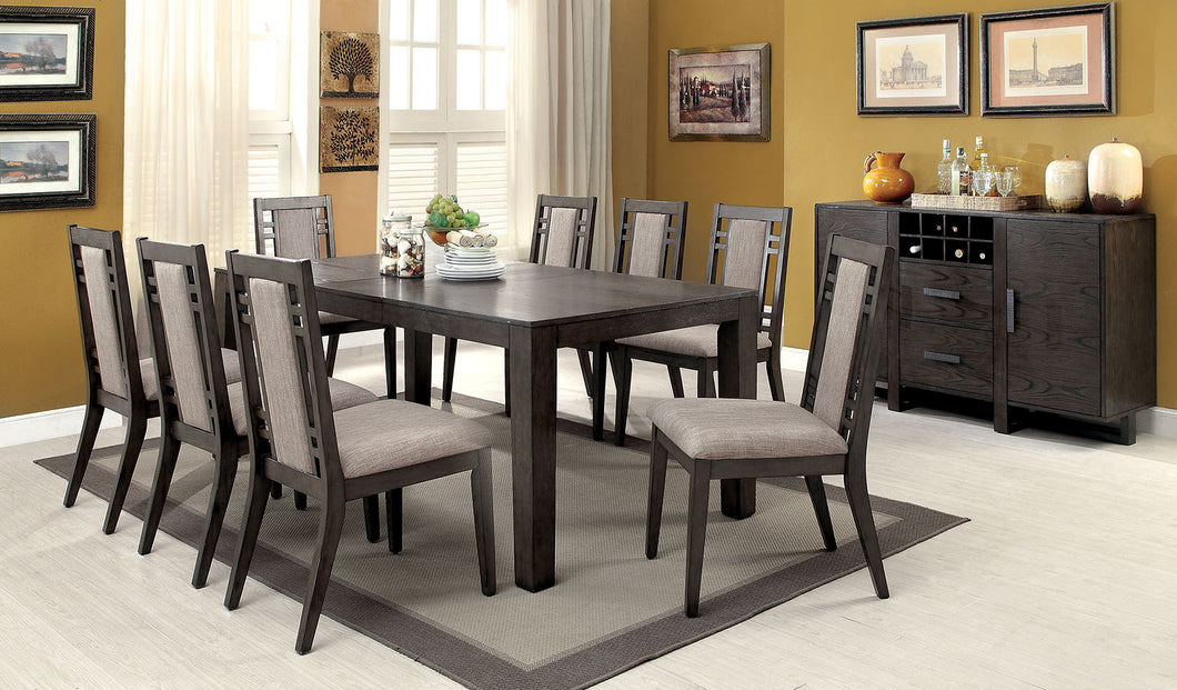 ERIS I Weathered Gray 7 Pc. Dining Table Set