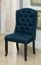 Load image into Gallery viewer, SANIA Antique Black Wingback Chair (2/CTN) image
