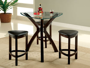 Xanti Espresso 4 Pc. Counter Ht. Table Set