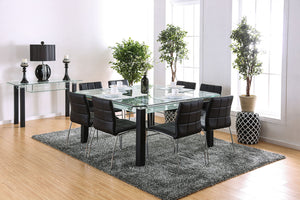 Batesland I Matte Black Dining Table