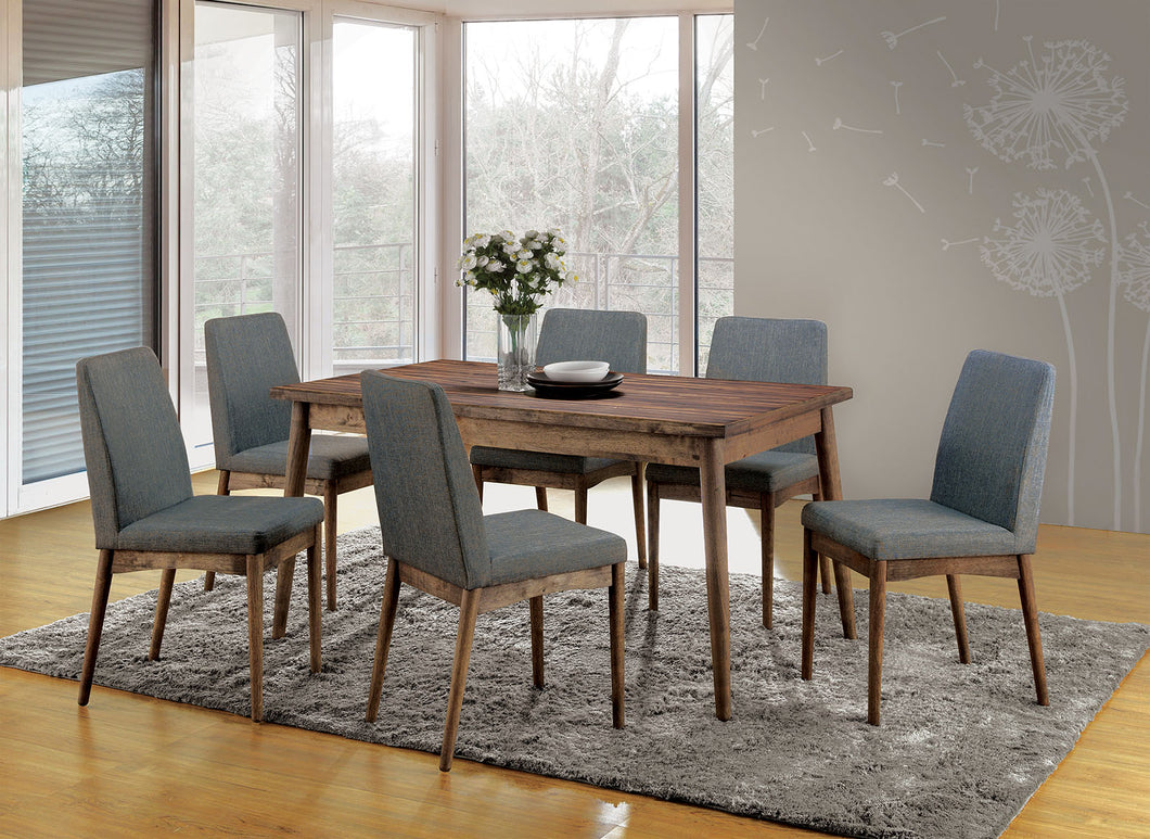 Eindride Natural Tone 7 Pc. Dining Table Set