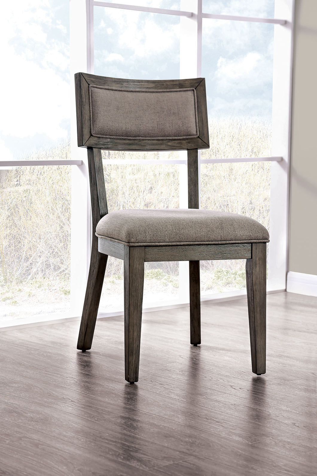 Leeds Gray Side Chair