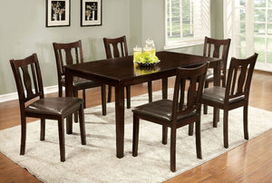 Northvale I Espresso 7 Pc. Dining Table Set