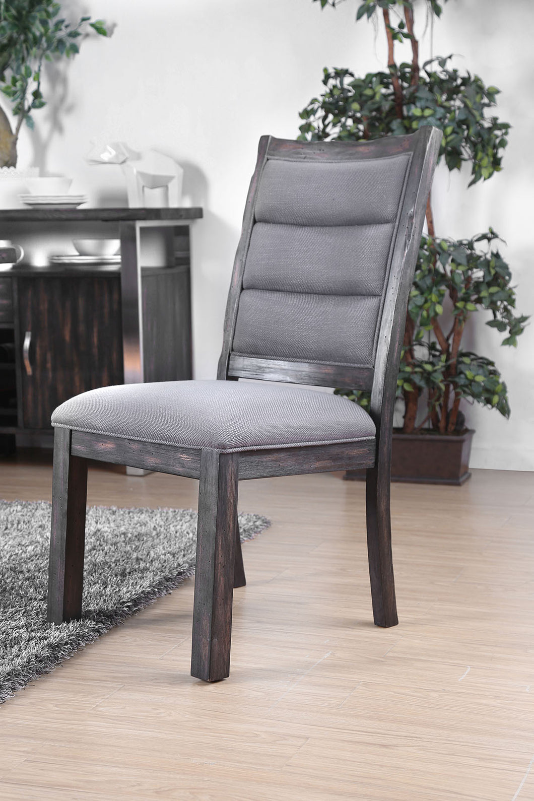 Mandy Gray Side Chair (2/CTN)