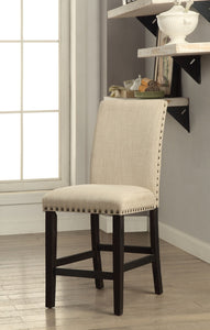 DODSON II Black/Beige Counter Ht. Chair (2/CTN)
