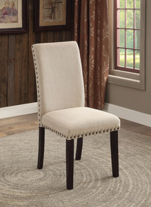 DODSON I Black/Beige Side Chair (2/CTN)